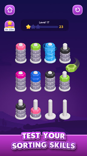 Nut Sort: Color Sorting Game