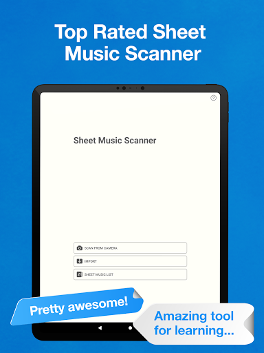 Sheet Music Scanner & Reader