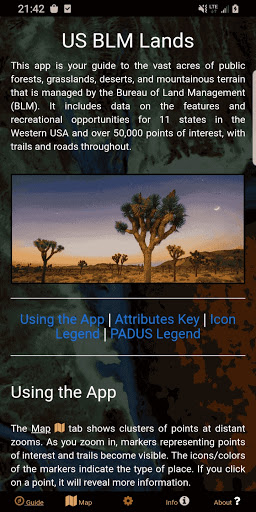 BLM Public Lands Map Guide USA