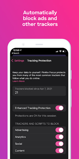 Firefox Focus: No Fuss Browser