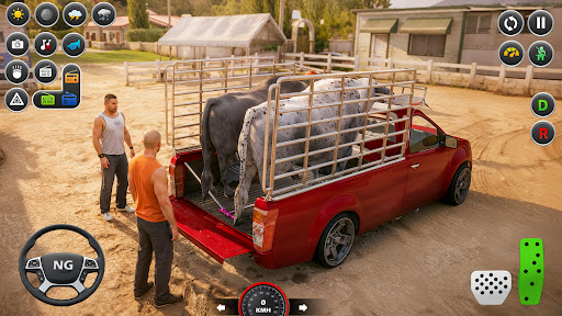 Animal Cargo Truck Game 3D