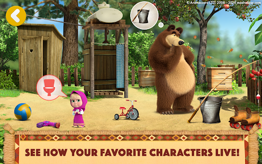 Masha and the Bear: My Friends