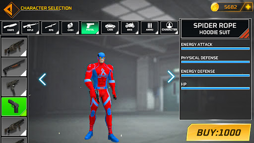 Rope Action City Fighting Game