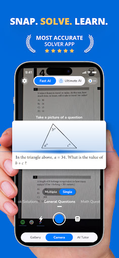 PhotoSolve: AI Homework Helper