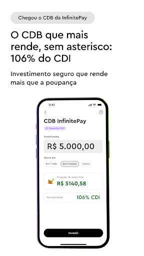 InfinitePay Tap, Conta, Cartão