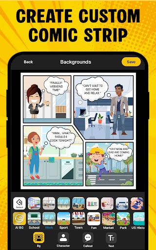 Cartoon Comic Strip Maker
