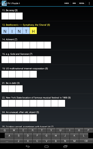 Crossword