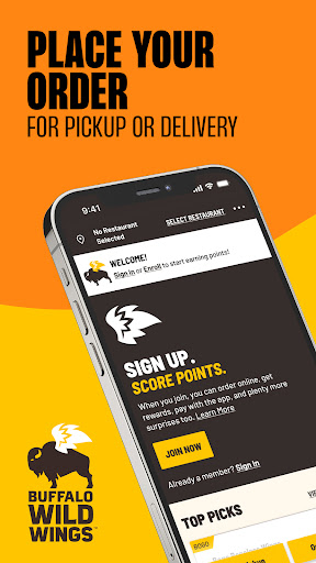 Buffalo Wild Wings Ordering