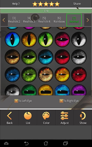 FoxEyes - Change Eye Color