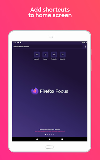 Firefox Focus: No Fuss Browser
