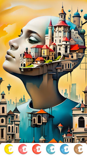 Surreal Art Coloring Pages