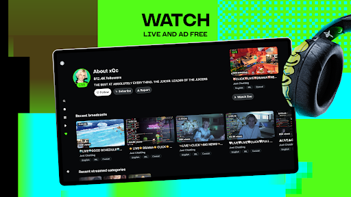 KICK: Live Streaming