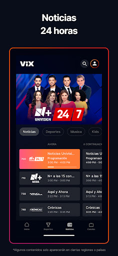 ViX: TV, Deportes y Noticias
