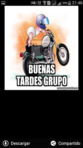 Buenos días tardes y noches