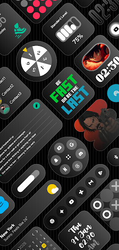 Glass Widgets