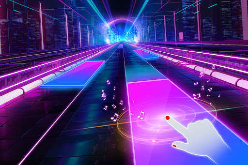 Beat Notes Cyber Music Game