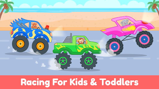 Monster Truck Kids Car Games
