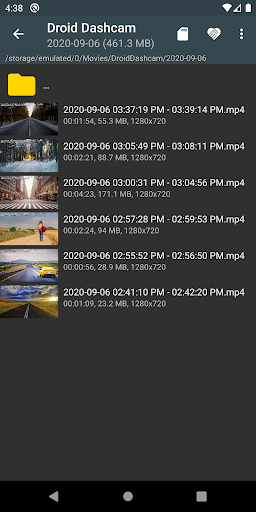 Droid Dashcam - Video Recorder