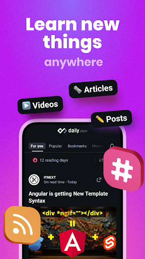 daily.dev - stay up to date