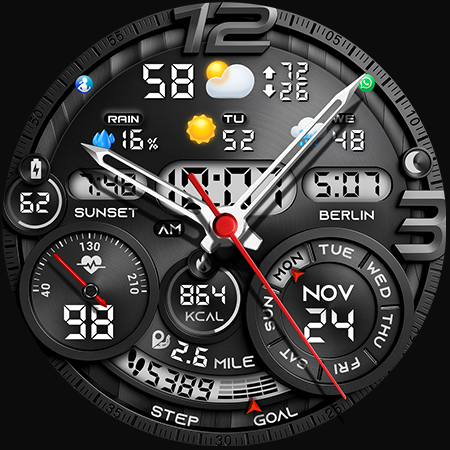 PER32 Ultra Hybrid Watch Face