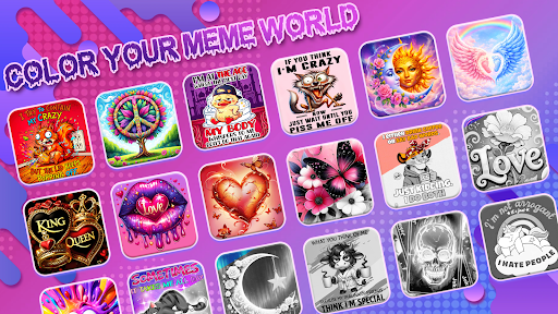 Meme Color Pro：Color by Number