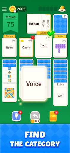 Solitaire Associations Journey