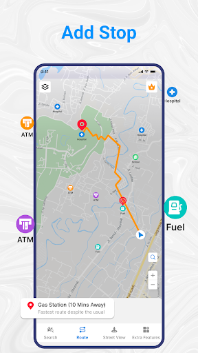 Gps Map Navigation & Direction