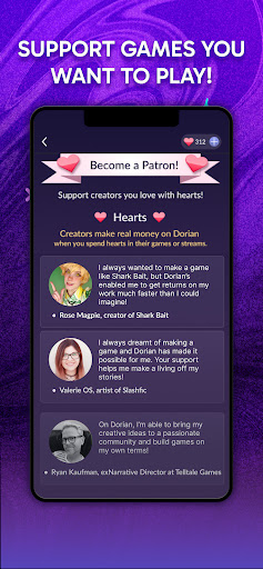 Dorian: Romantasy Games Hub