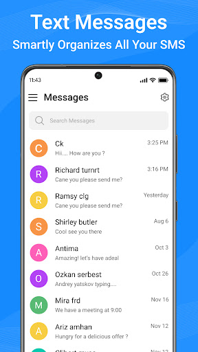 Messages: Text SMS