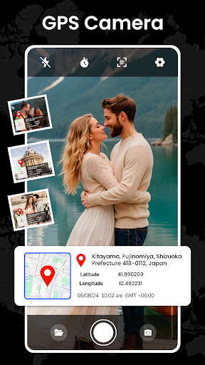 GPS Navigation: Live Maps View