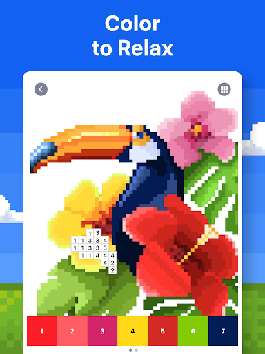 Pixel Art - Color by Number