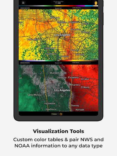 RadarOmega: Doppler Radar App