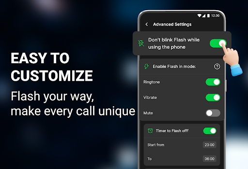 Flash Alert & Led Flashlight
