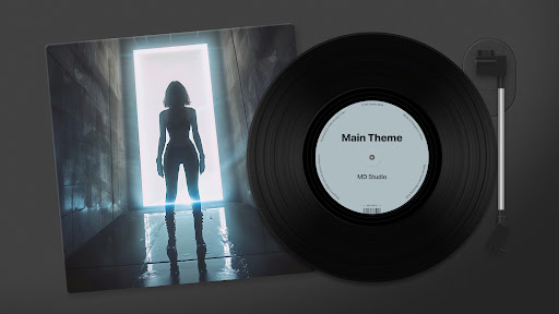 MD Vinyl - Music Player Widget