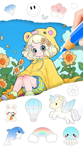 Princess Game Fantasy Coloring