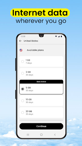 Saily: eSIM + phone number