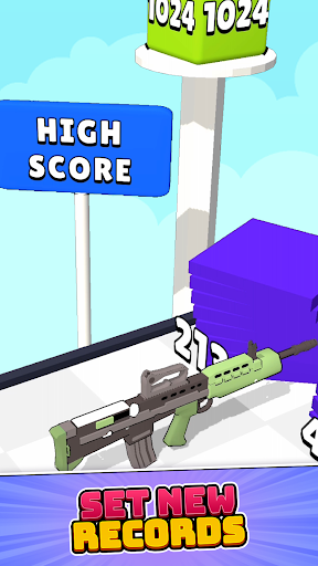 Gun up Weapon Ball Shooter