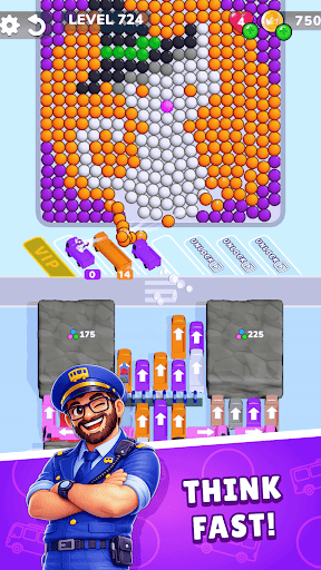 Bubble Bus: Parking Jam Puzzle