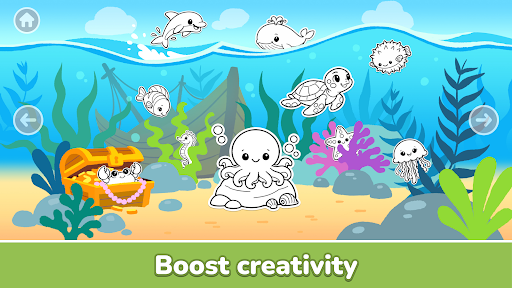 Bumi Lumi: Baby Coloring 2-4