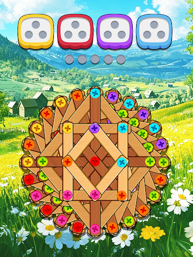 Unscrew Nuts Sort®: Pin Puzzle
