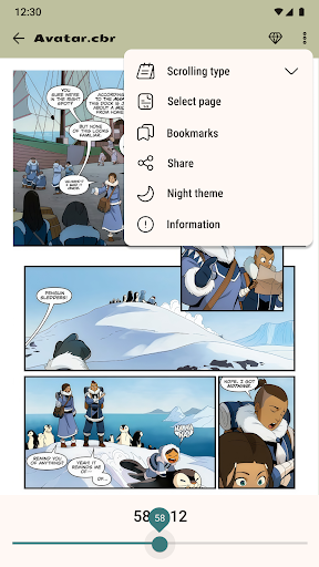 Comic Book Reader (cbz/cbr)