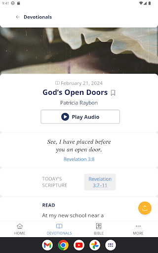 Our Daily Bread