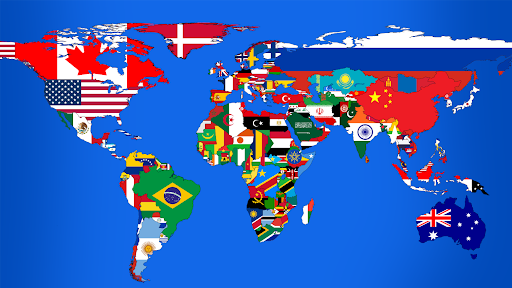 World Map & Countries