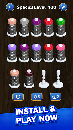 Nut Sort Puzzle - Color Sort