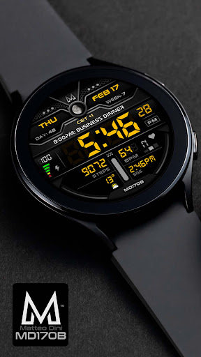 MD170B Digital watch face