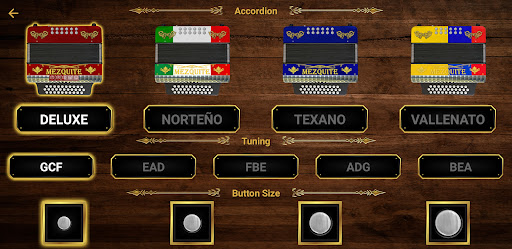 Mezquite Diatonic Accordion