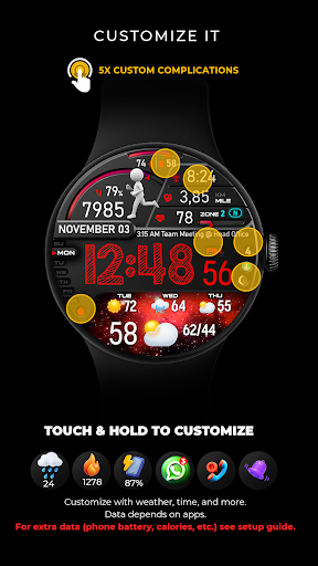 PER23 Digital Watch Face