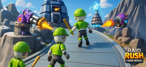 Raid Rush: Tower Defense TD