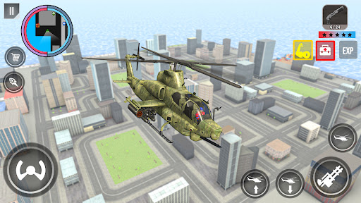 Rope Action City Fighting Game