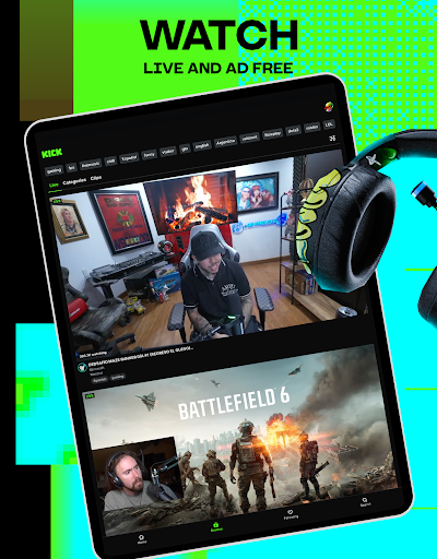 KICK: Live Streaming